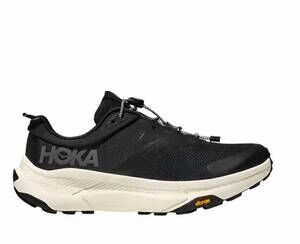 NEW HOKA men's transport sneaker in black/alabaster